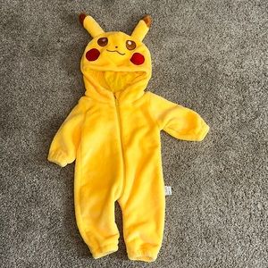 Infant Pikachu zip up